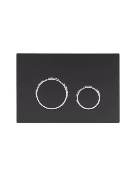 Панель смыва для унитаза Q-Tap Nest QT0111M11V1146MB черный мат, пластик - 1