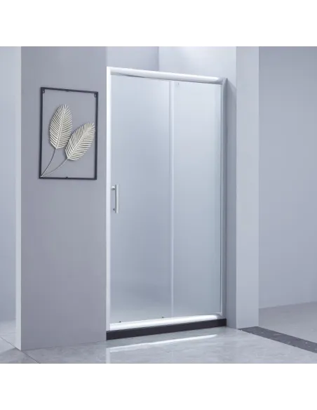 Душевая стеклянная дверь Lidz Zycie Frost SD90x185.CRM.FR, матовая - 9