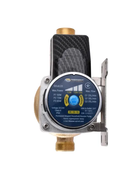 Насос для підвищення тиску Optima Prime DC 15-18 AUTO на магнітах - 1