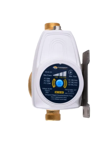 Насос для підвищення тиску Optima Prime DC 15-30 AUTO на магнітах - 1