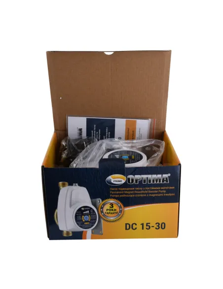 Насос для підвищення тиску Optima Prime DC 15-30 AUTO на магнітах - 6