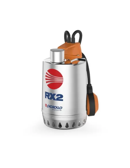 Дренажний насос Pedrollo RXm 5, 1.5 кВт, з вимикачем поплавця - 4