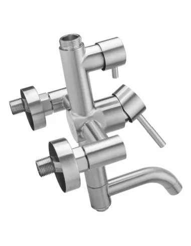 Душевая система с удлиненной стойкой Lidz Aria NKS 12 32 1003 - 4