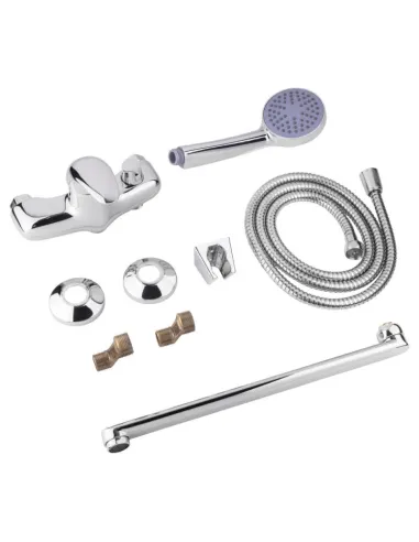 Змішувач для ванни Lidz CRM 43 79 005-1 New з виливом 320 мм - 6