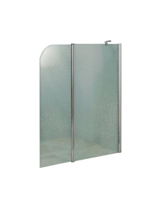 Скляна шторка для ванної кімнати Lidz Brama SS120x140R.CRM.FR матова - 1