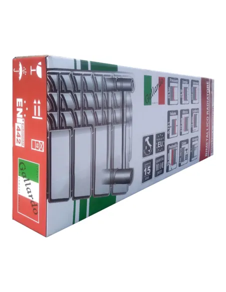 Радиатор биметаллический Gallardo BISMALL 200/96, 10 секций - 5