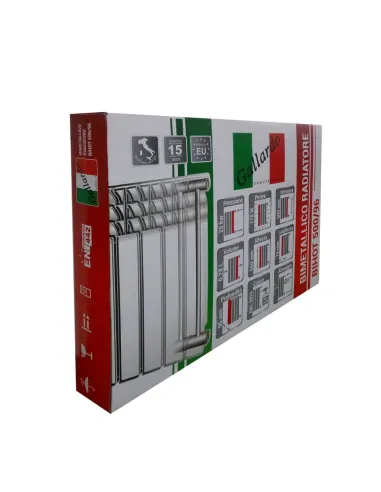 Радіатор біметалічний Gallardo BIHOT 500/96, 10 секцій - 4