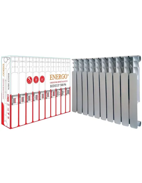 Радиатор биметаллический Energo BIDEEP 500/96, 10 секций - 1