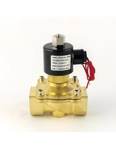 Клапан соленоїдний Raifil 2W-250-25H EPDM AC220V 0-5 Бар, 1 дюйм - 1