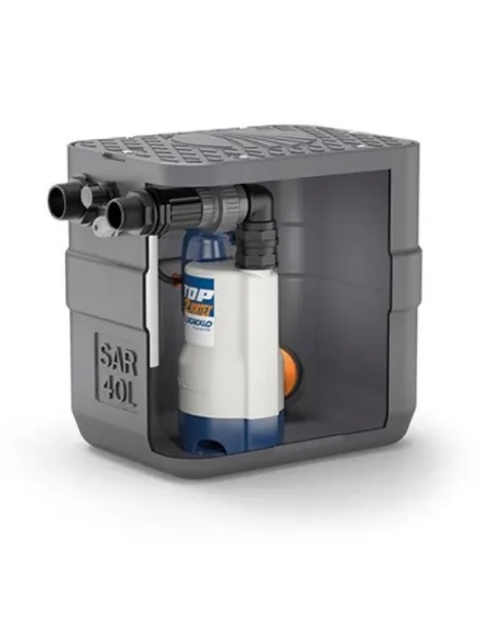 Каналізаційна установка Pedrollo SAR 40 - TOP 2-VORTEX, 0.37 кВт - 1