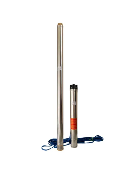 Промышленный глубинный насос Optima 4SD16/28, 7.5 кВт, кабель 15 метров, трехфазный - 1