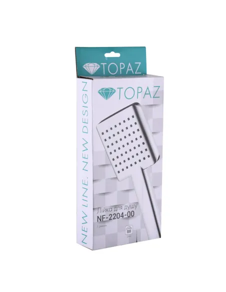 Лейка для душа ручная Topaz NF-2204-00 хром - 3