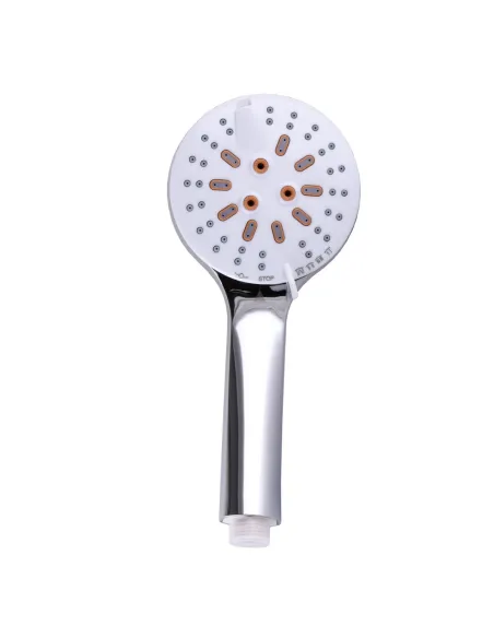 Лейка для душа ручная Topaz NF-2206-00-WHITE белый хром, шесть режимов - 1