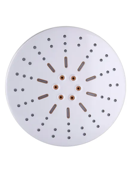 Лейка для верхнего душа с фильтром Topaz NF-R2222T-00-WHITE белый хром, 300 мм - 2