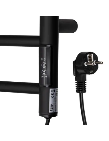 Полотенцесушитель электрический Q-Tap Evia BLA 11120R с таймером - 4