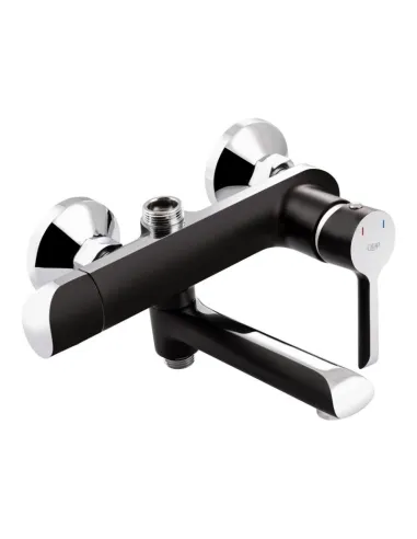 Душевая система с удлиненной стойкой Q-Tap Grand BCR 1004 хром, черная - 3