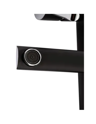 Душевая система с удлиненной стойкой Q-Tap Grand BCR 1004 хром, черная - 5