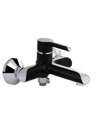 Смеситель для ванны Q-Tap Grand BCR 006, черный, с душевым набором - 3