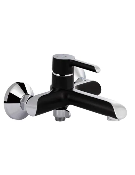 Смеситель для ванны Q-Tap Grand BCR 006, черный, с душевым набором - 3