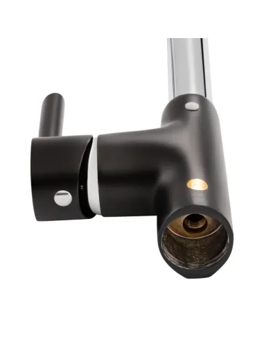 Смеситель для кухни Q-Tap Grand BCR 007F, латунь, хром, черный - 3