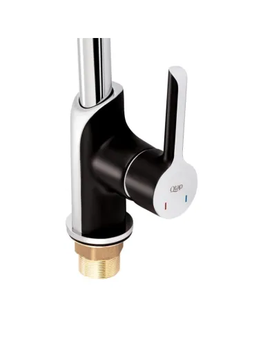 Смеситель для кухни Q-Tap Grand BCR 007F, латунь, хром, черный - 4
