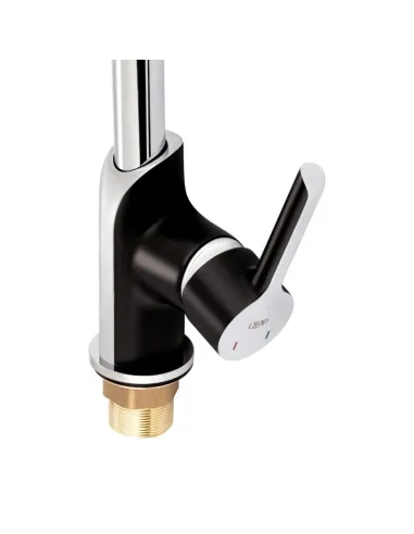 Смеситель для кухни Q-Tap Grand BCR 007F, латунь, хром, черный - 5