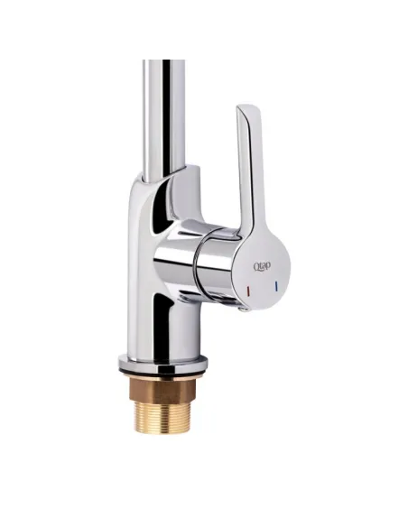Смеситель для кухни Q-Tap Grand CRM 007F, латунь, хром - 4