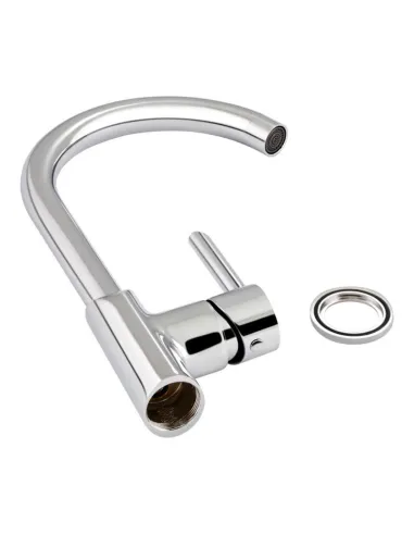 Смеситель для кухни Q-Tap Grand CRM 007F, латунь, хром - 7