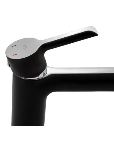 Змішувач для умивальника Q-Tap Grand BCR 001F чорний - 4