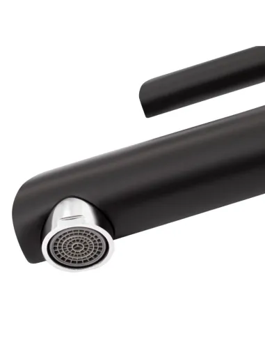 Змішувач для умивальника Q-Tap Grand BCR 001F чорний - 5