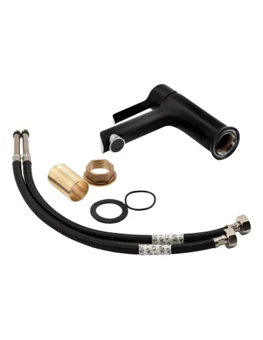 Змішувач для умивальника Q-Tap Grand BCR 001F чорний - 6