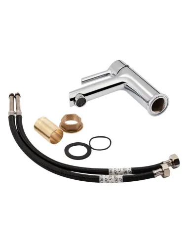 Смеситель для умывальника Q-Tap Grand CRM 001F хром - 6