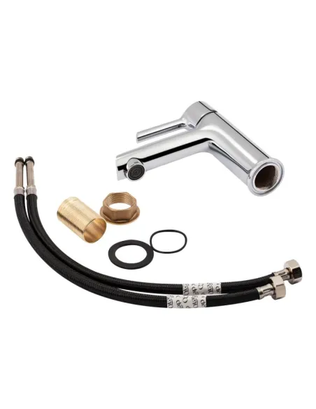 Смеситель для умывальника Q-Tap Grand CRM 001F хром - 6