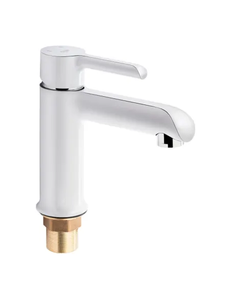 Смеситель для умывальника Q-Tap Grand WCR 001F белый - 1