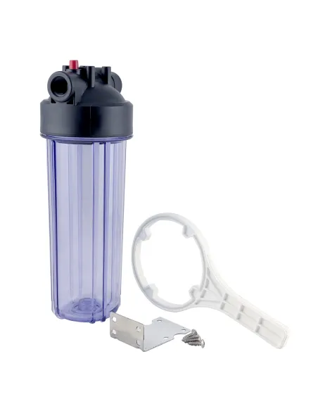 Фильтр колба Raifil 912 Slim 10 дюймов, вход 0.75 дюйма, прозрачная - 1