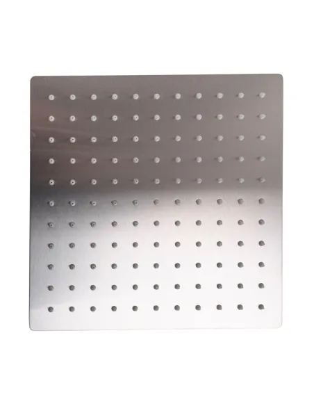 Лейка для верхнего душа квадратная Globus Lux ST-0250-Q нержавеющая сталь, 250х250 мм - 2