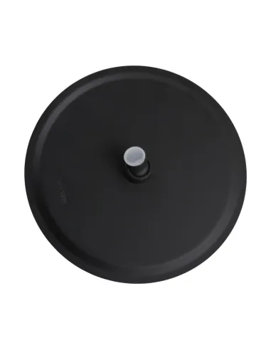 Лейка для верхнего душа круглая Globus Lux ST-0250-R-BB черная нержавеющая сталь, 250 мм - 3