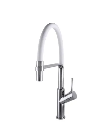 Смеситель для кухни Globus Lux Denver Flex GDF-32-00-03, черный гибкий излив с фиксатором - 3