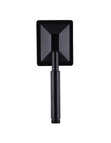 Лейка для душа ручная из нержавеющей стали Globus Lux SUS-001Q-BB черная - 3