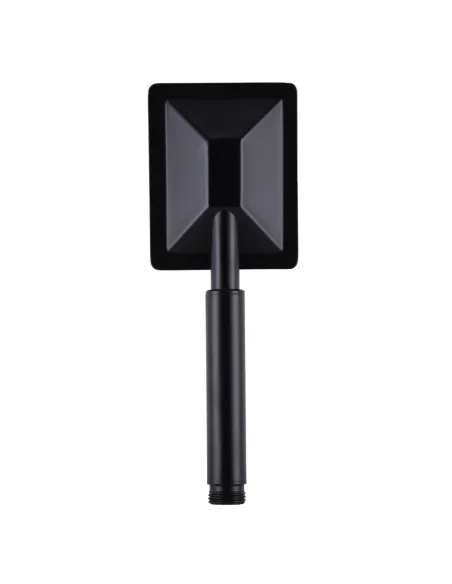 Лейка для душа ручная из нержавеющей стали Globus Lux SUS-001Q-BB черная - 3