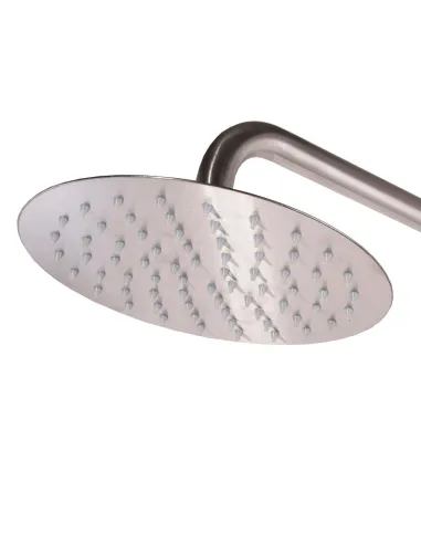 Душевая система Globus Lux Dukat SD4-SH-05 двухвентильная, нержавеющая сталь - 3