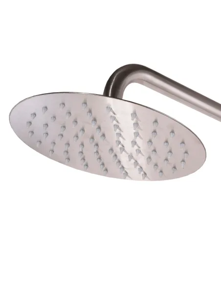 Душевая система Globus Lux Dukat SD4-SH-05 двухвентильная, нержавеющая сталь - 3