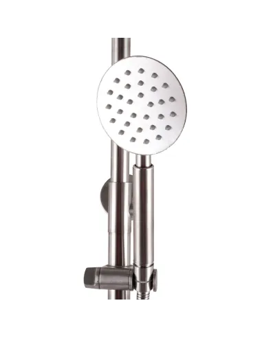 Душевая система Globus Lux Dukat SD4-SH-02 двухвентильная, нержавеющая сталь - 3