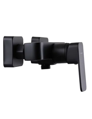 Смеситель для душа наружного монтажа Globus Lux Milano GLM-105N-10-BB черный мат, с душевым набором - 5
