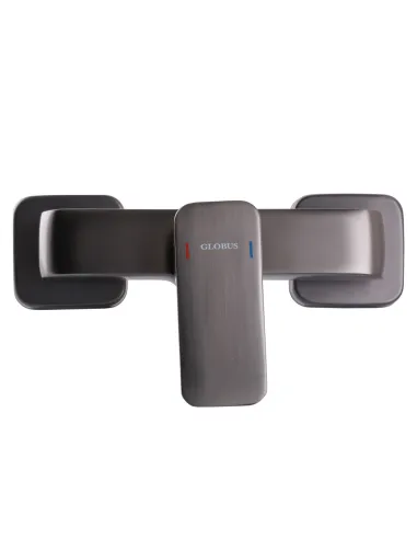 Смеситель для душа Globus Lux Milano GLM-105N-11-Graphite черный хром, душевой комплект - 3