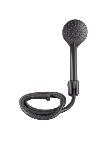 Смеситель для душа Globus Lux Milano GLM-105N-11-Graphite черный хром, душевой комплект - 4