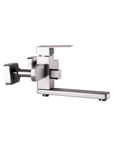 Душевая система из нержавеющей стали Globus Lux Sicilia Plus-SBQ-SH-02-304 с регулируемой душевой штангой - 2