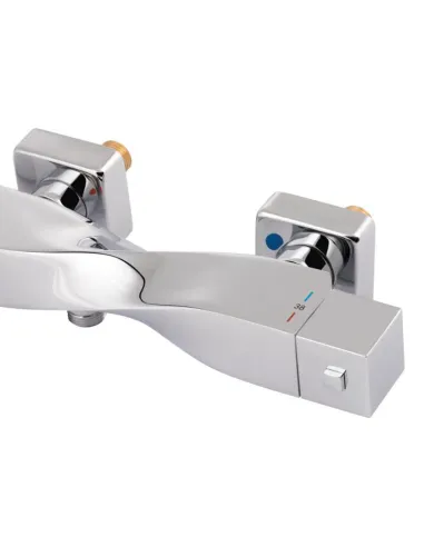 Змішувач для душу термостатичний Q-Tap Zkrouceny 40T105C, хром - 3