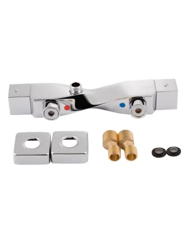 Змішувач для душу термостатичний Q-Tap Zkrouceny 40T105C, хром - 5