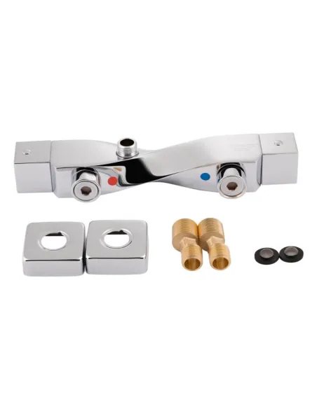 Змішувач для душу термостатичний Q-Tap Zkrouceny 40T105C, хром - 5